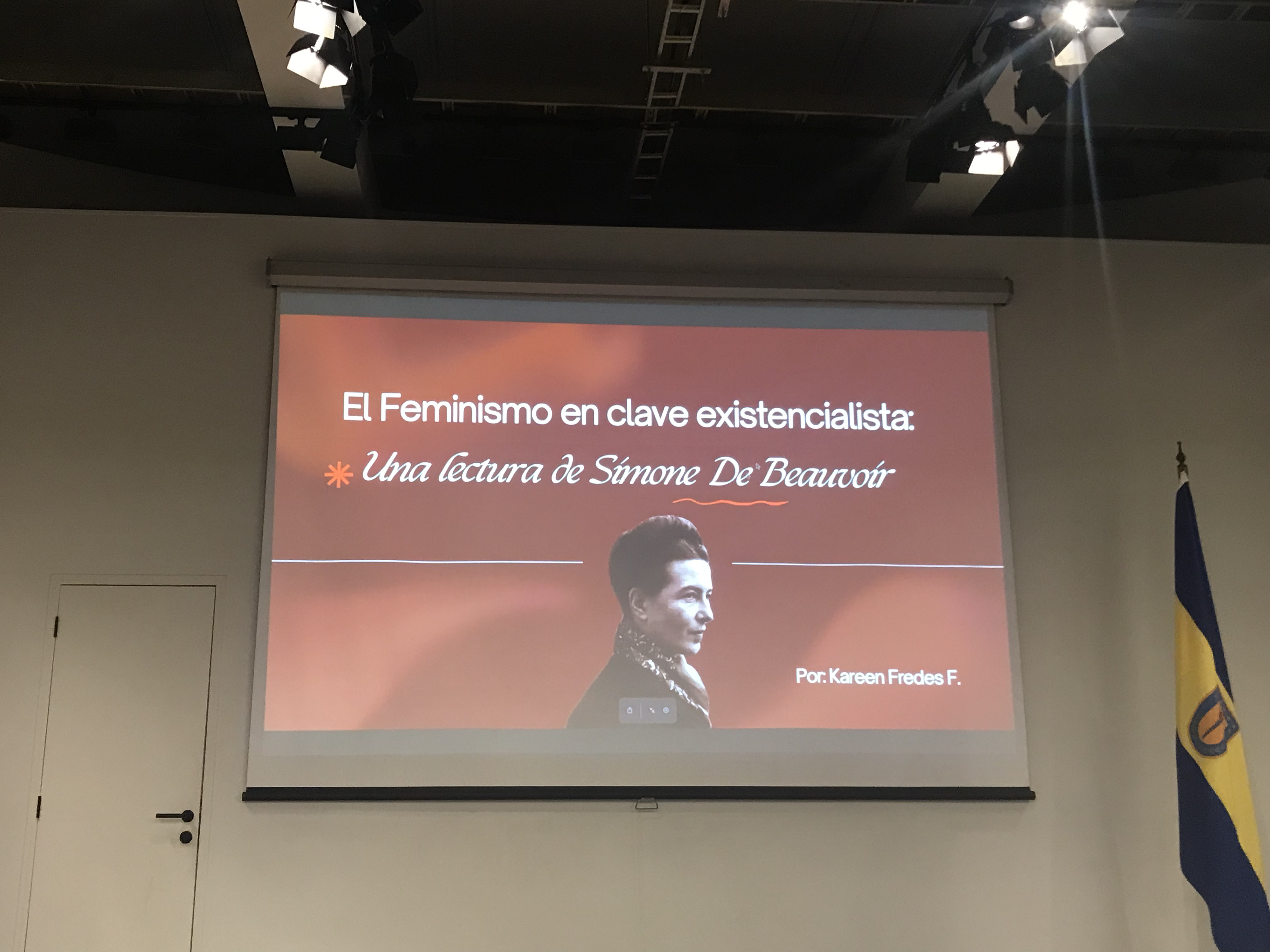 Registro de Feminismo en clave existencialista, fotografía 5